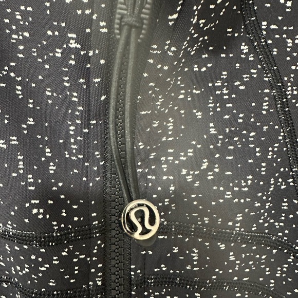 lululemon athletica Black and White Speckled Jacket - Picture 3 of 4